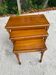 Set of 3 Nesting Tables in Solid Cherry Wood NF Furniture Loui