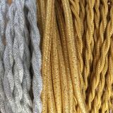 Vintage globe stroller in moulded glass