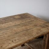 Table de ferme en bois ancienne
