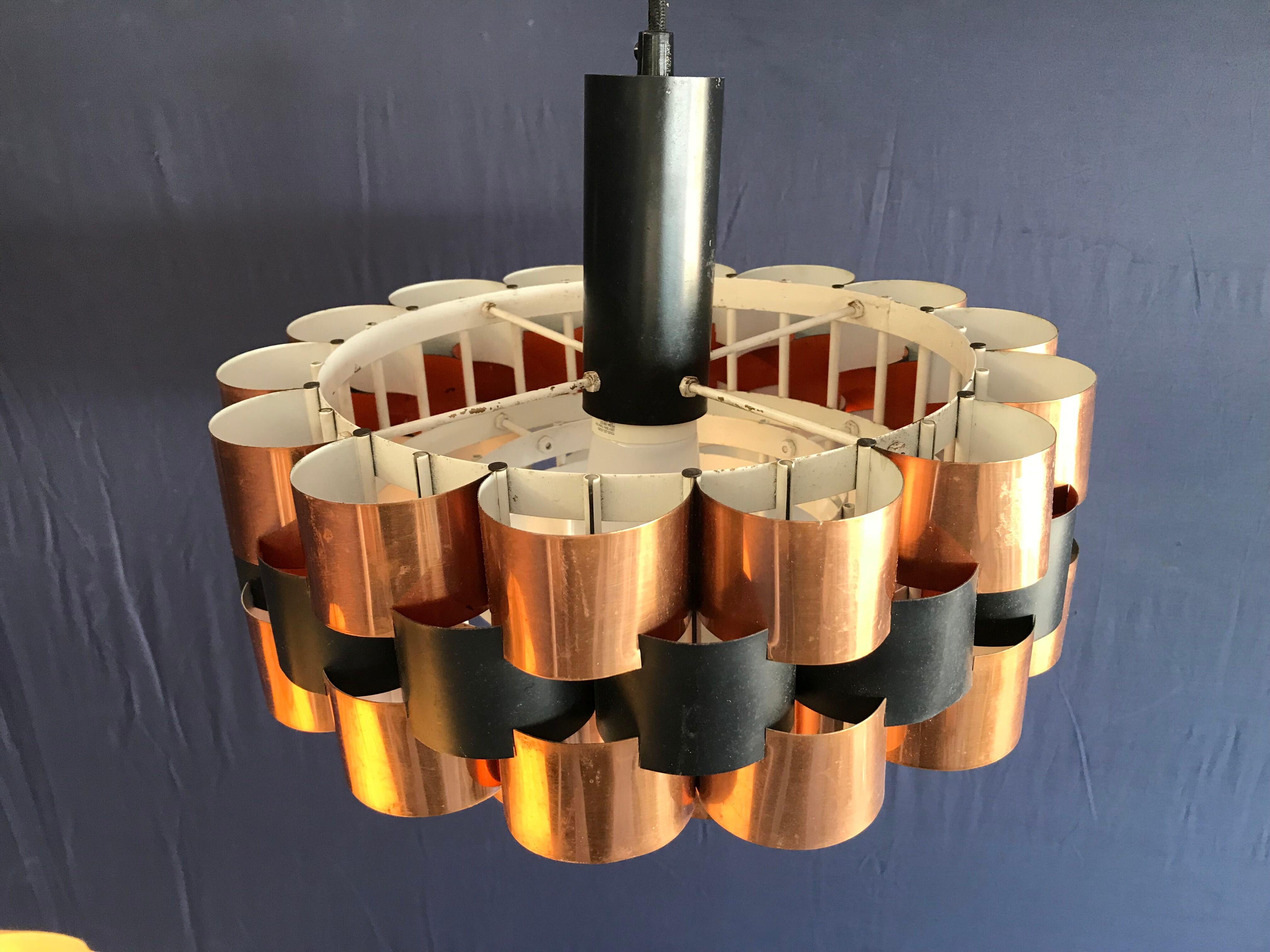 Scandinavian suspension by Werner Shou, circa 1970