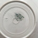 12 Lunéville "Garland" ironstone dessert plates