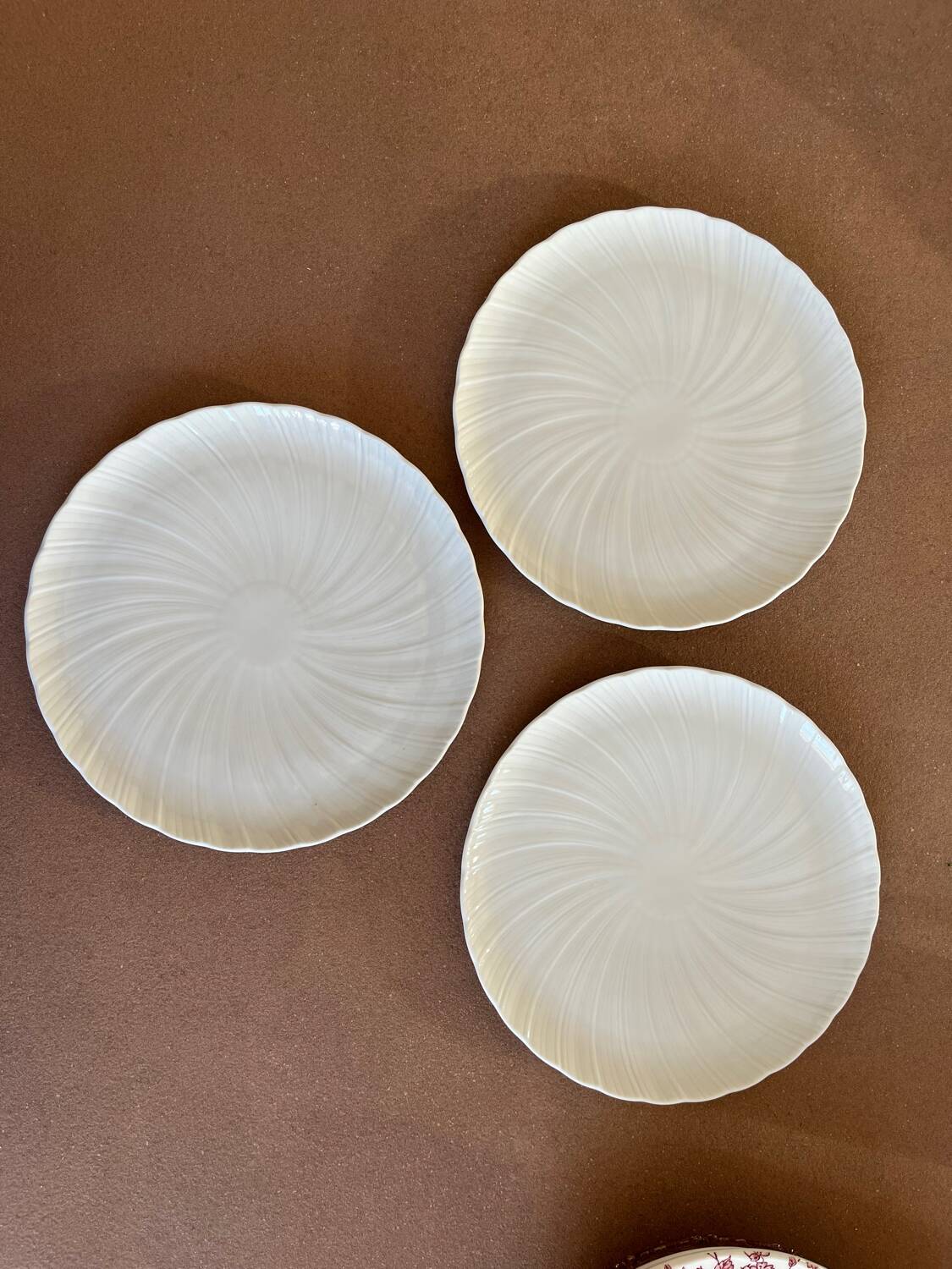 Assiettes à dessert Limoges BERNARDAUD