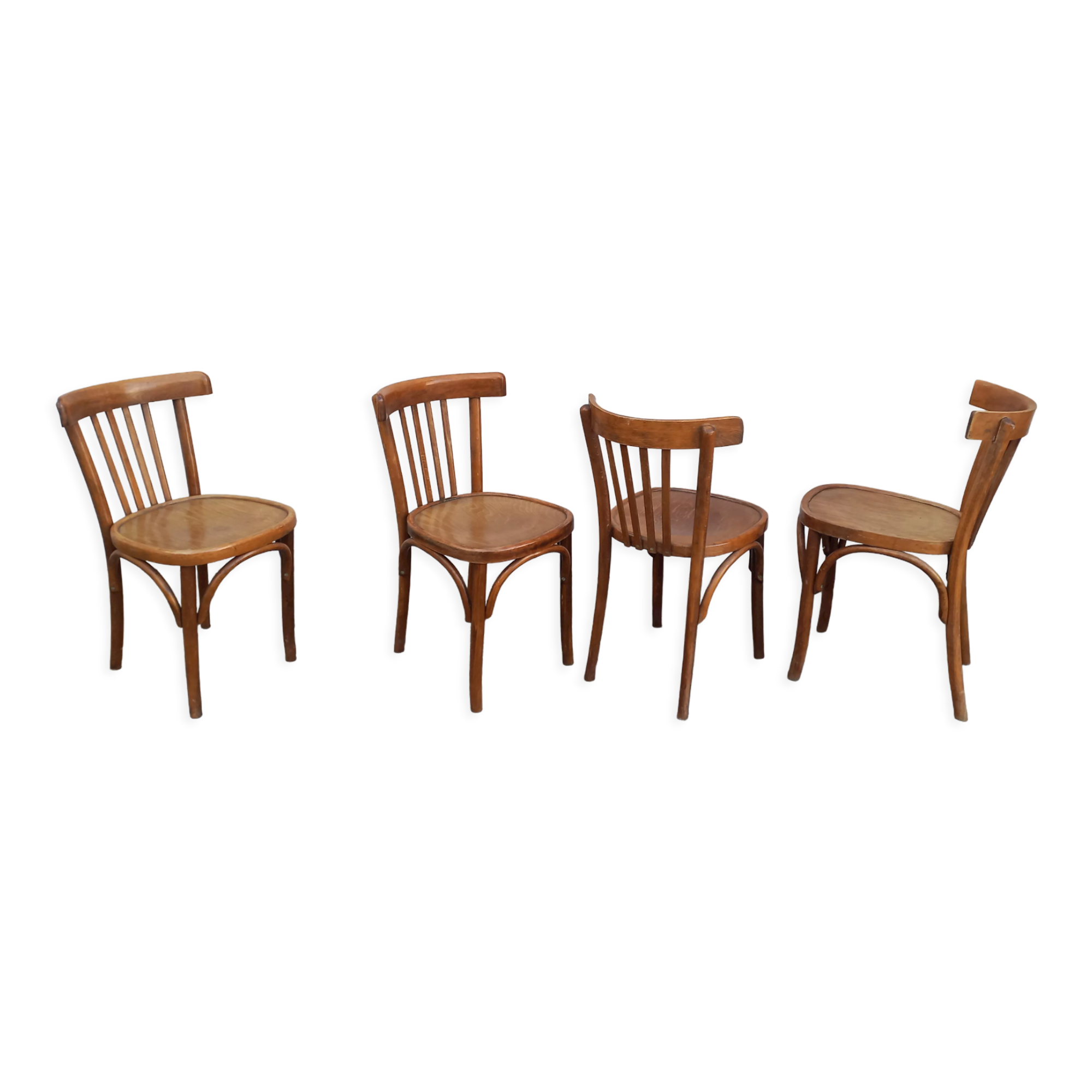 Chaises bistrot vintage