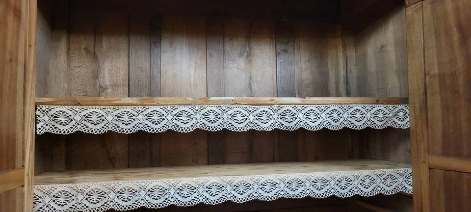 Exceptional Empire period wardrobe in solid walnut, 19th century, circa 1800