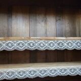 Exceptional Empire period wardrobe in solid walnut, 19th century, circa 1800