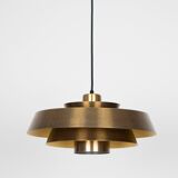 Danish vintage pendant lamp Nova by Jo Hammerborg, Fog og Morup, 1963