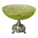 Fruit bowl, pedestal compote in opaline.