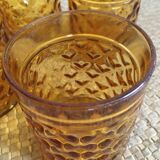 Lot of 6 vintage glasses