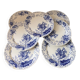 Creil and Montereau ironstone plate with primrose decoration, 19th century