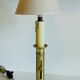 Vintage Solid Brass Candlestick Lamp