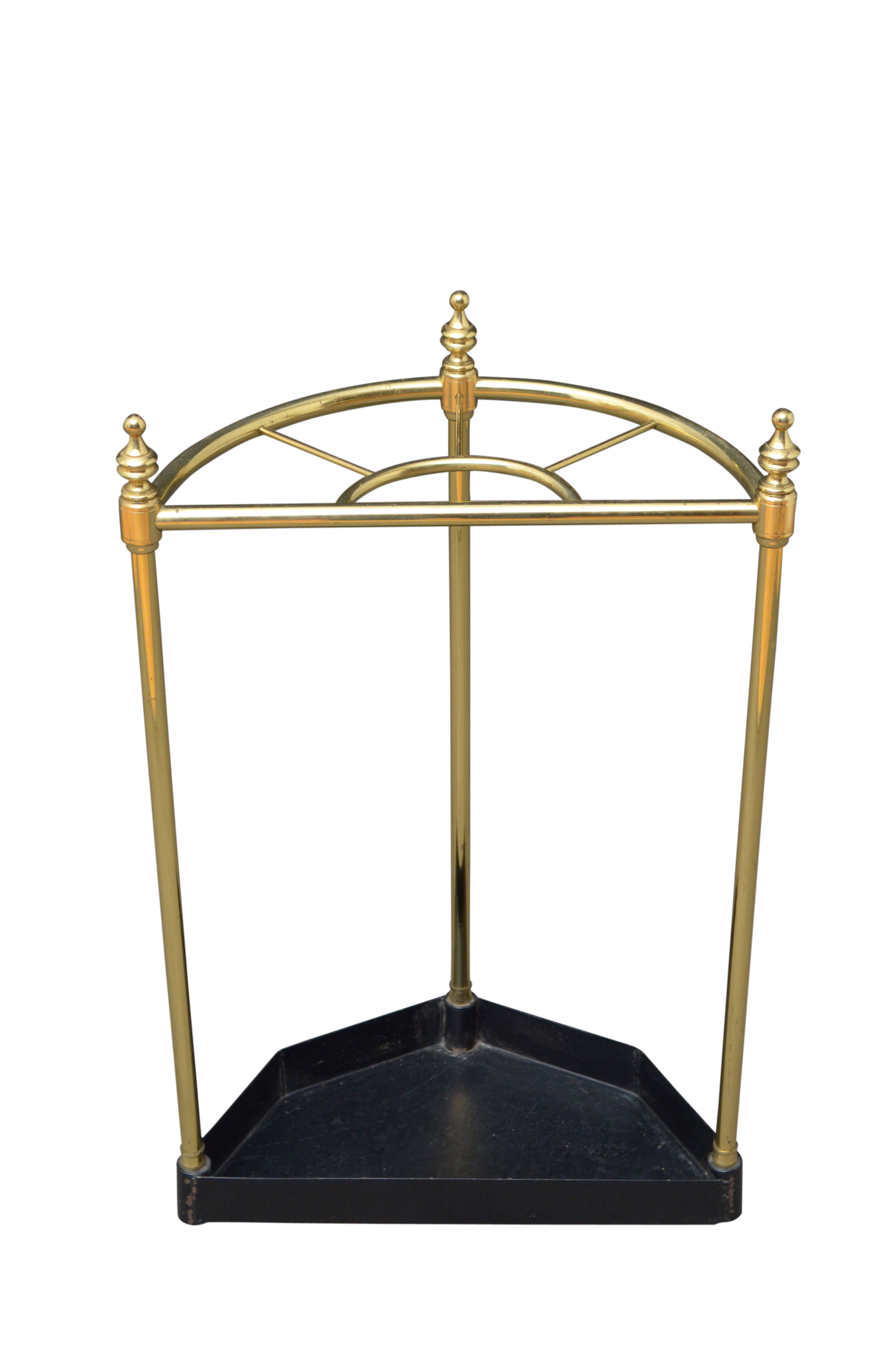 Vintage Brass Umbrella Stand