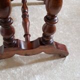 Walnut work table circa 1840.
