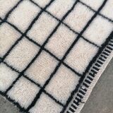Moroccan checkerboard carpet