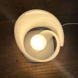 Vintage plexiglass bedside lamp