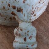 Sauceboat, fondue pot signed Gustave Tiffoche, Saint-Nazaire, 1975