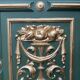Pair of carved and leaf-gilded wooden panels