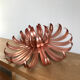 Vintage metal flower wall lamp