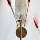 Pair of retro 60s wall lights