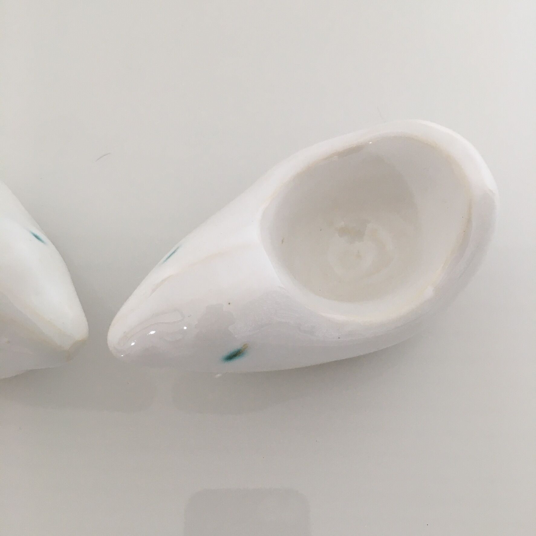 Pair of bird egg cups