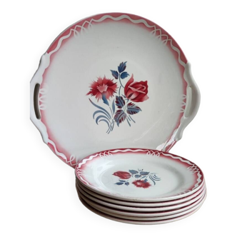 Digoin Sarreguemines plates