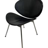 Vintage dining chairs set of four Italy 1990's Design in Black