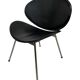 Vintage dining chairs set of four Italy 1990's Design in Black