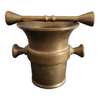 Copper mortar and pestle