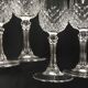 Set de 10 flûtes à champagne cristallin taillé