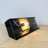 70s geometric glass lamp