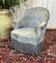 Napoleon III toad armchair, late 19th century.