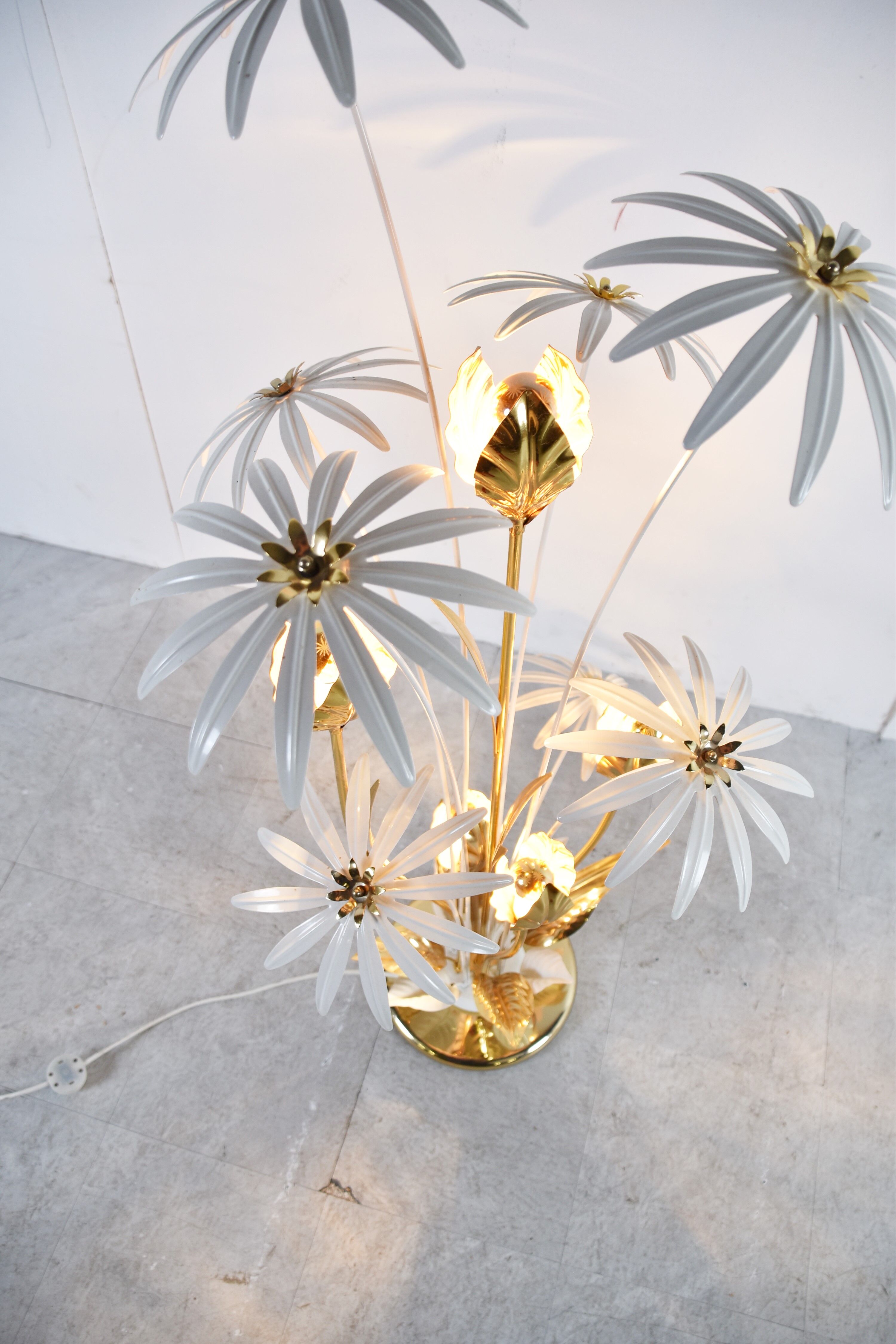 Vintage floor lamp by Hans Kögl, 1970s