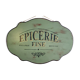 Hand-painted vintage sign