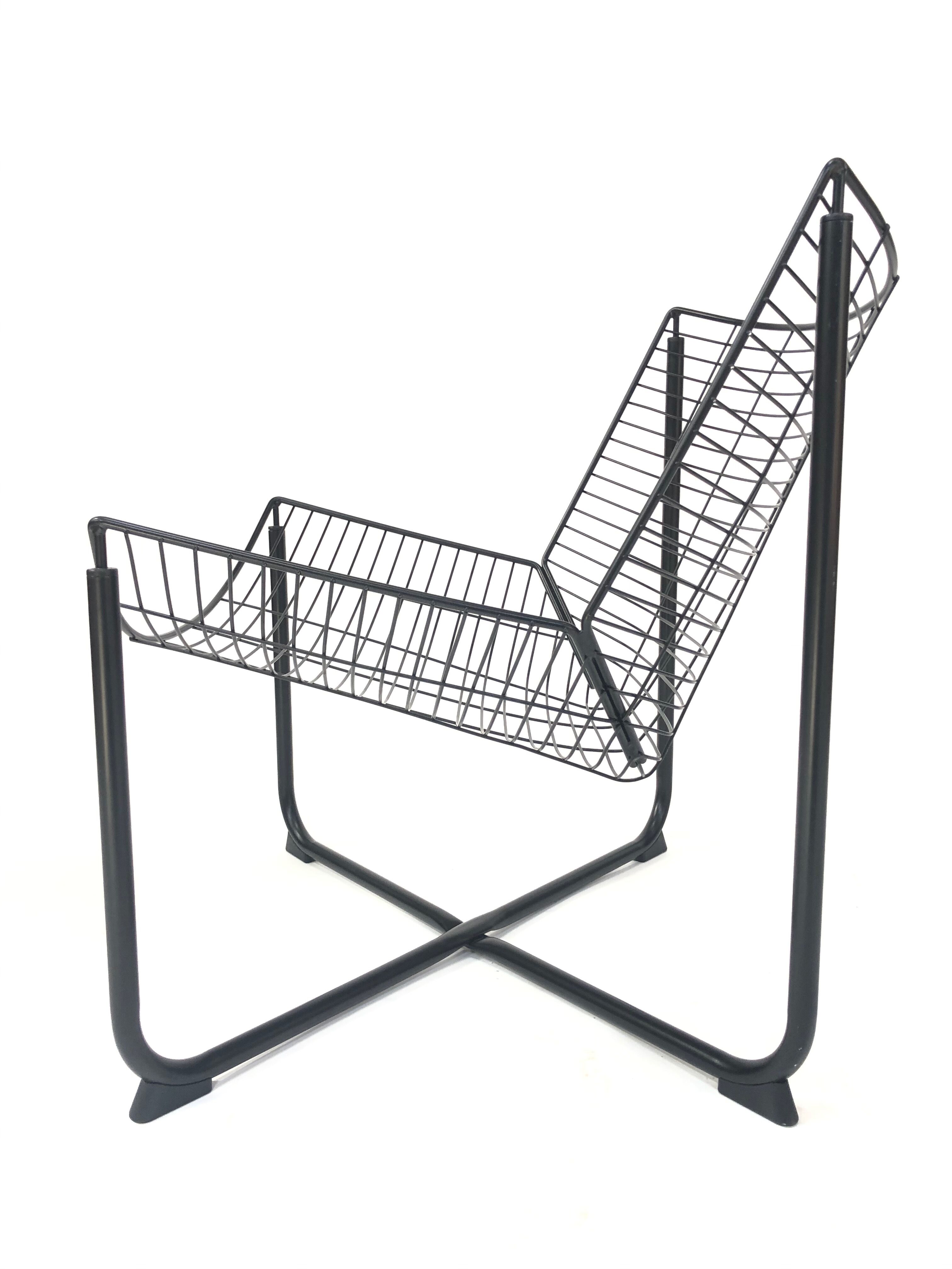 Vintage niels Gammelgaard Jarpen chair for black Ikea