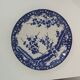 Vintage blue fine china tea set