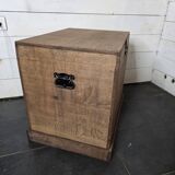 Solid oak chest