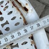 paire de chaises de jardin fer forgé antique