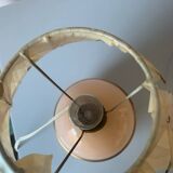 Old Clichy glass ball lamp