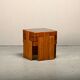 Gianfranco Frattini Nesting Tables in stained wood for Cassina and Meblo, 1