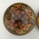 Set of 2 Moroccan deep plates.