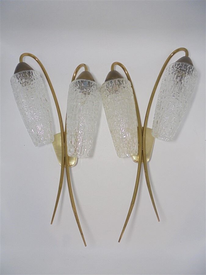 Pair of wall sconces