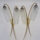 Pair of wall sconces