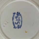 K&G Lunéville "Rouen Clover" plate circa 1880-1900