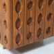 Contemporary Sideboard, Wood and Travertine , Italy