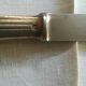 8 vintage Christofle knives in silver metal