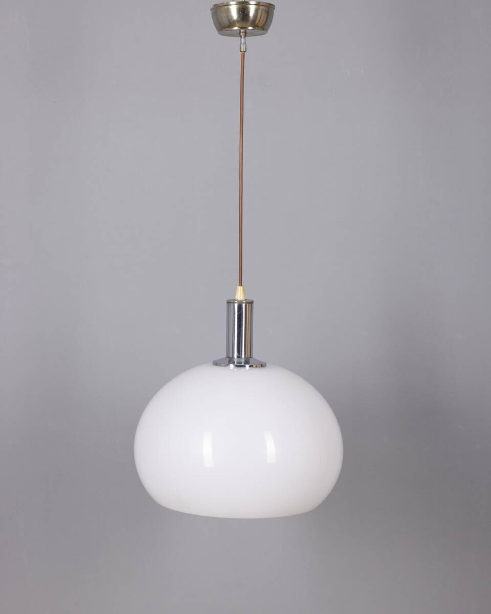 VINTAGE 1970S PLASTIC PENDANT LAMP IN ITALIAN DESIGN