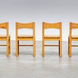 Ilmari Tapiovaara dining chairs for Laukaan Puu