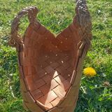 Retro wicker basket