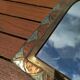 Brass mirror