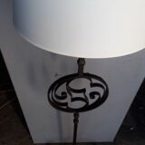 Lamppost wrought iron ep 1930/40 art deco