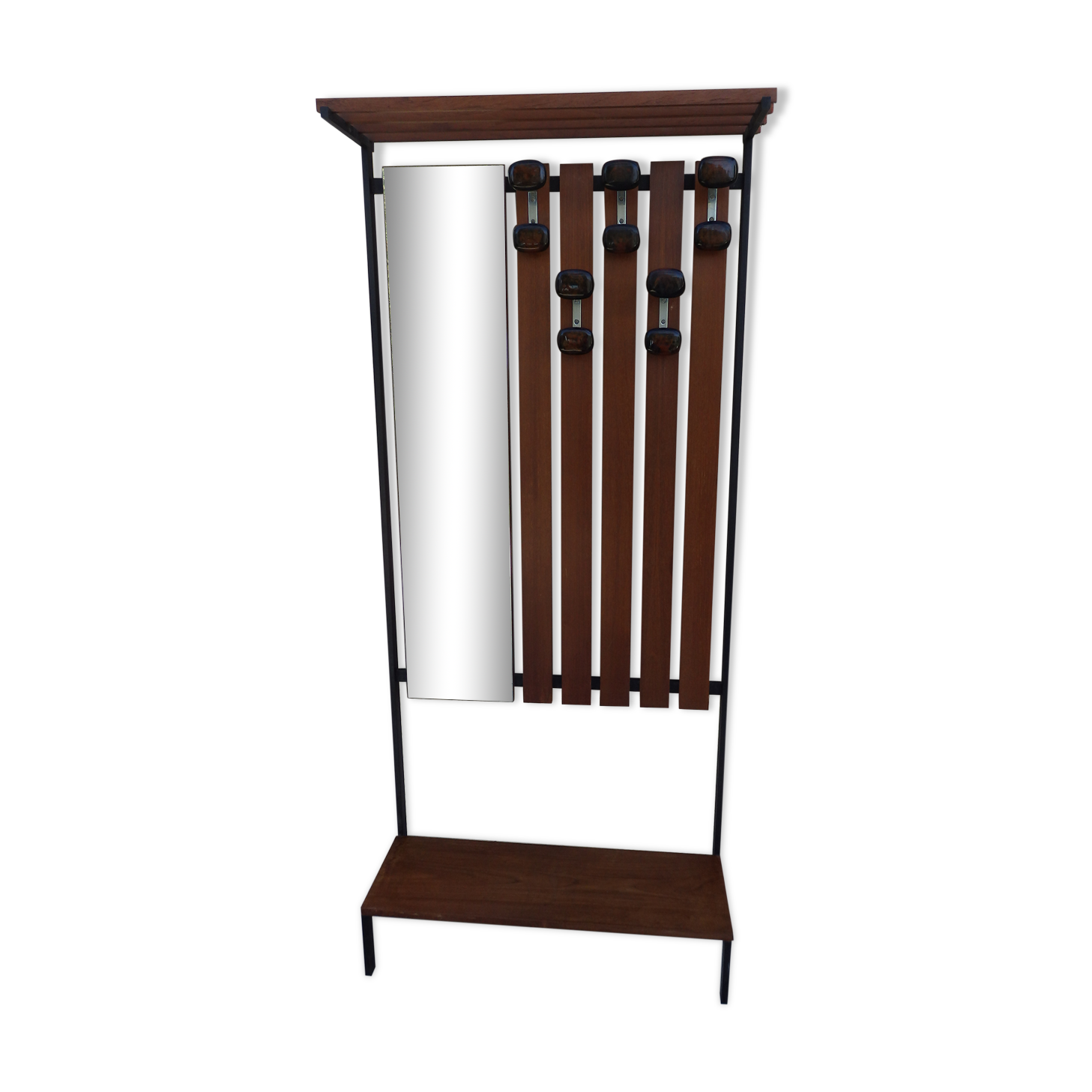 Wardrobe coat in vintage teak
